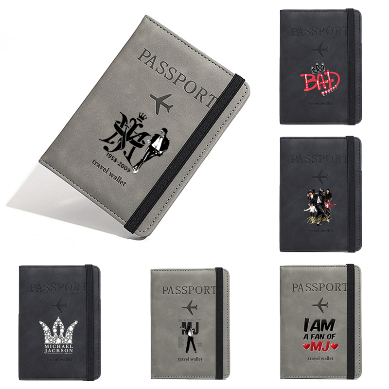 Travel Organizer Men - Michael Jackson RFID-paspoorthouder Dames Heren Reisportemonnee