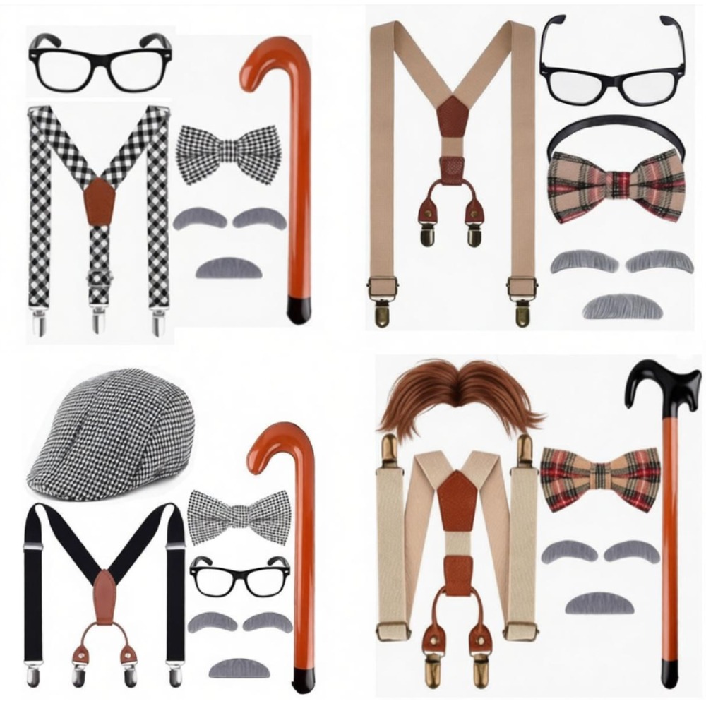 Men'S Accessories In The 1920S - 100 Dagen Schoolvakantie Kostuum Oude Man