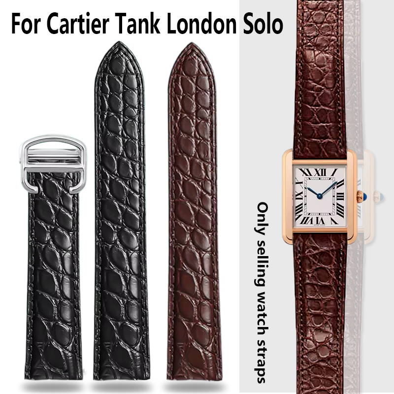 Krokodil Horlogeband 16 18 20  - Men'S Accessories London recensie en prijs