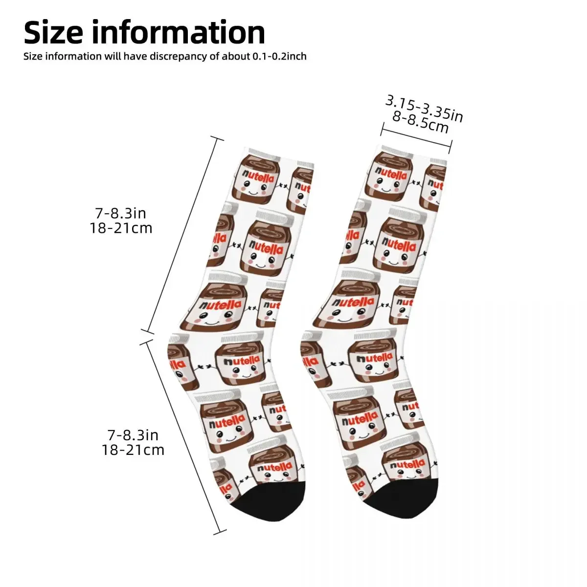 Nutella Cutie Sokken Harajuku  - Men Accessories All recensie en prijs