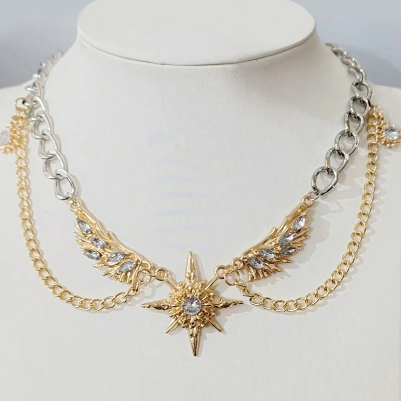 Gotische Punk Gouden Kleur Vle - Men Accessories Neck Chain recensie en prijs