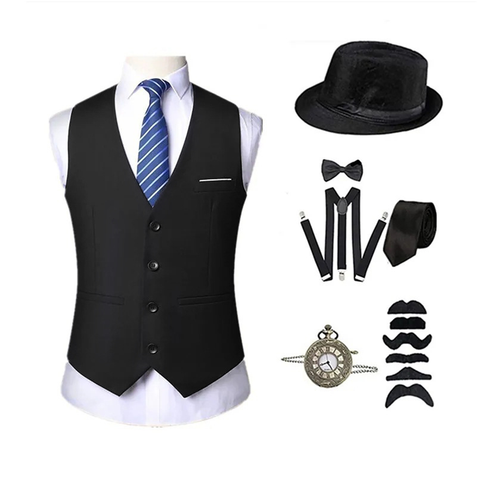 AwwwCos Heren 1920s Retro Kost - Men'S Accessories In The 1920S recensie en prijs