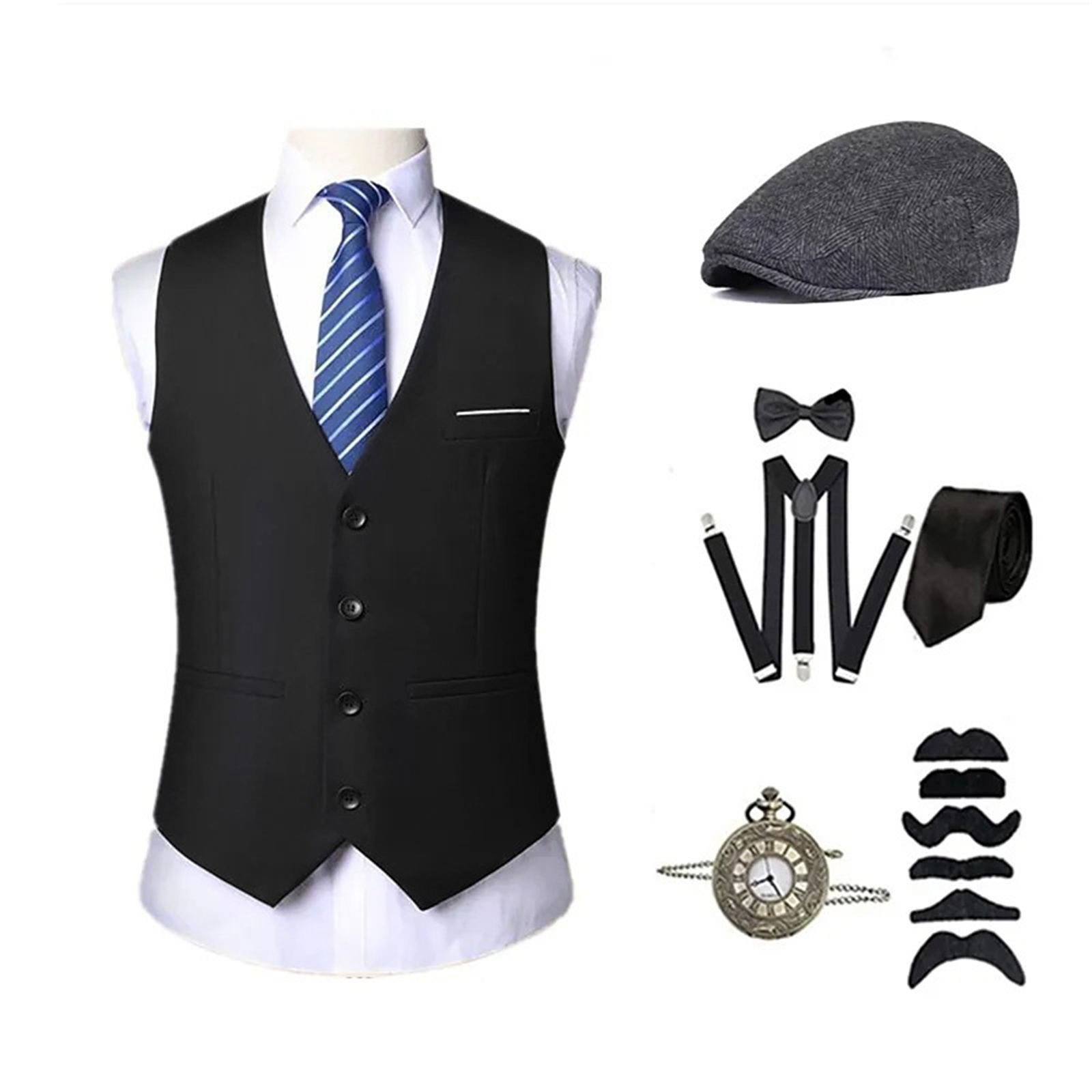 AwwwCos Heren 1920s Retro Kost - Men'S Accessories In The 1920S recensie en prijs